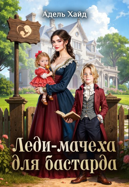 Скачать полную книгу «Леди-мачеха для бастарда» Адель Хайд бесплатно в формате fb2(фб2), epub(епаб)