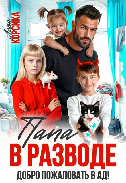 Скачать полную книгу «Папа в разводе. Добро пожаловать в ад!» Лера Корсика бесплатно в формате fb2(фб2), epub(епаб)
