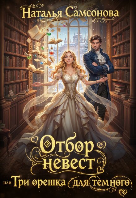 Скачать полную книгу «Отбор невест, или Три орешка для темного» Наталья Самсонова бесплатно в формате fb2(фб2), epub(епаб)